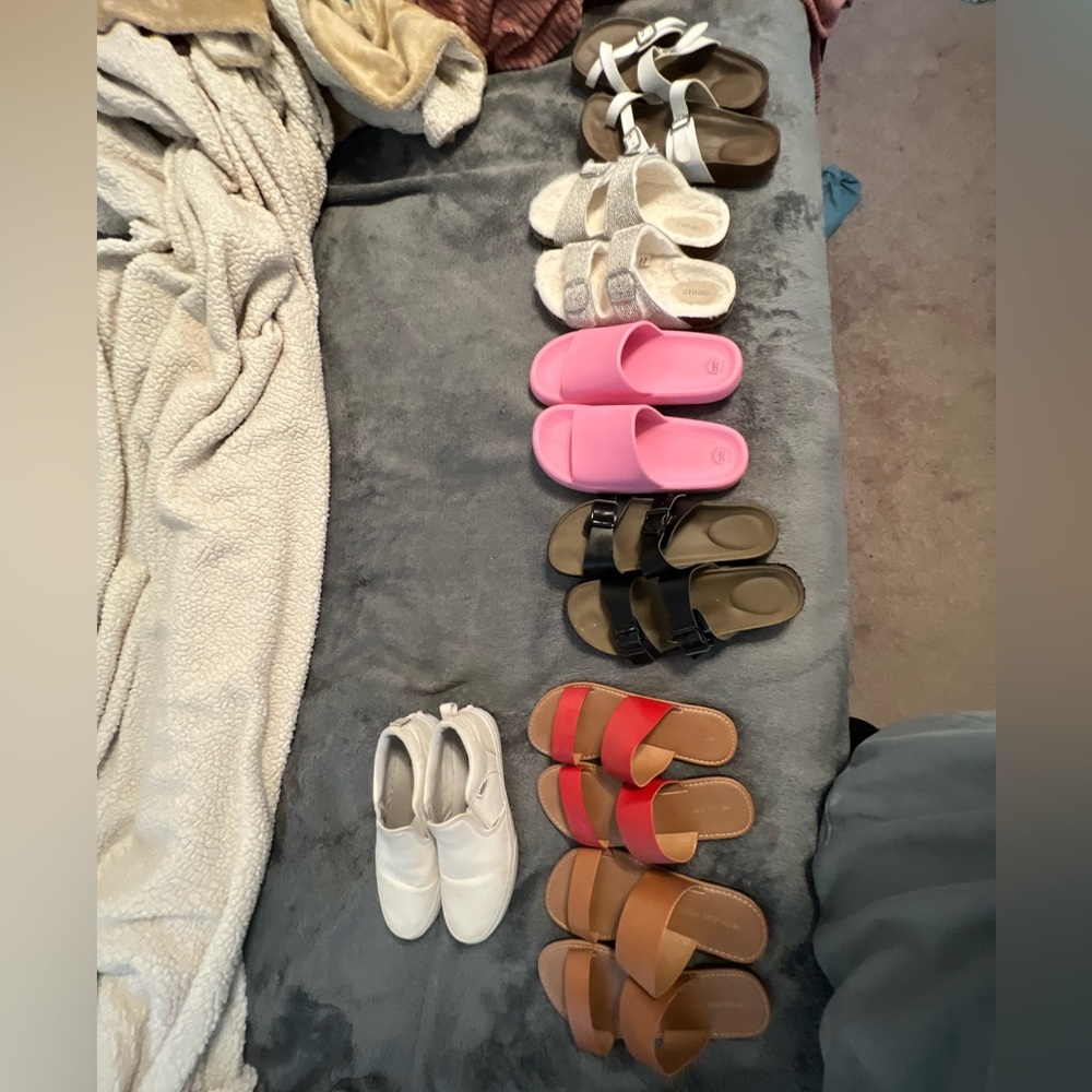 Variety of shoes